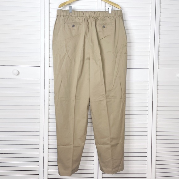 Talbots pleated khaki chinos - Picture 2 of 5